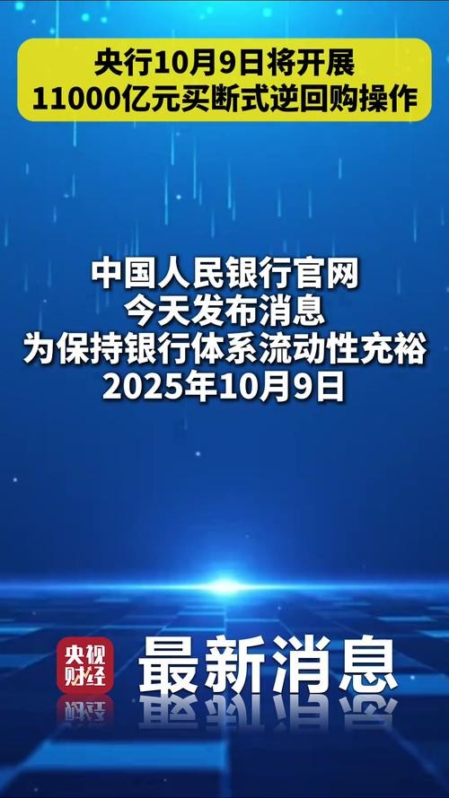 央行大手笔逆回购，80亿买断式操作为市场流动性再添新动力